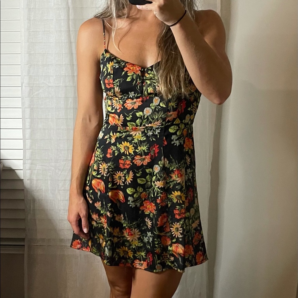 Urban outfitters floral mini dress